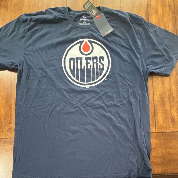 Edmonton Oilers Fanatics T-Shirt Adult XXL New With Tags - Picture 1 of 2